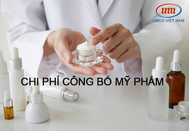lệ phí công bố sản phẩm mỹ phẩm
