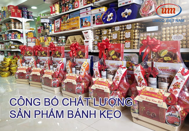 công bố sản phẩm bánh kẹo