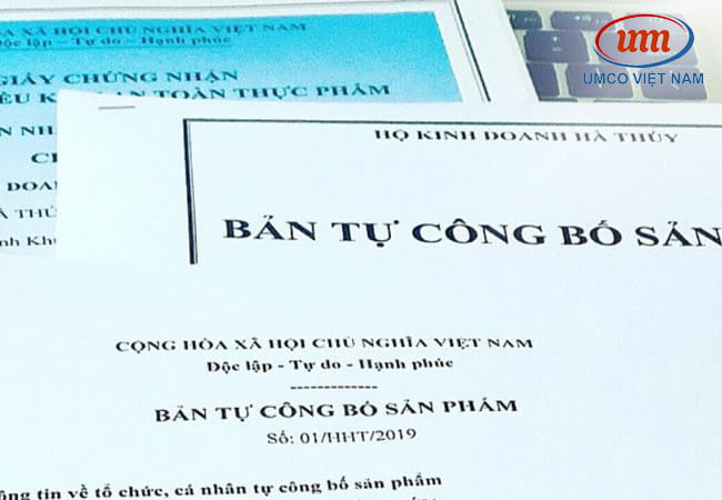 giấy công bố sản phẩm
