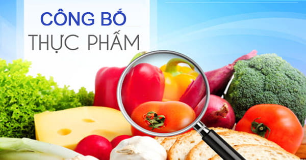 công bố thực phẩm