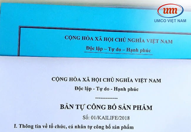 hồ sơ tự công bố sản phẩm